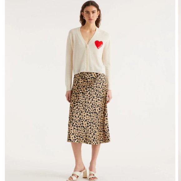 NEW From Future 100% Silk Gina Midi Skirt NWOT - Picture 12 of 17